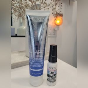 Redken extreme bleach recovery cream with sample one United 25 benefits.